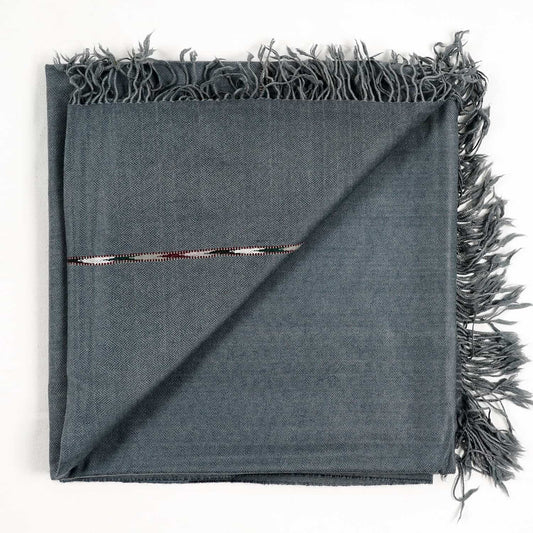 Slate Gray Shawl